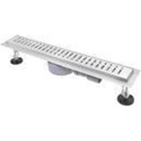 Трап линейный металлический с решеткой, D 40/50 Длина: 550 мм, Китай, код 0290100542, штрихкод 468024008411, артикул ИС.110395