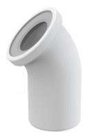 Колено для унитаза 45, ЧЕХИЯ, код 0290100349, штрихкод 859404593182, артикул A90-45