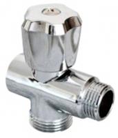 Вентиль трехпроходной 1/2