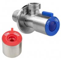 Кран угловой для бытовой техники с отражателем 1/2х3/4