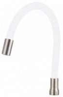 Смеситель Гибкий излив 1/2″ S-CG02L белый, Китай, код 0221900684, штрихкод 697372936180