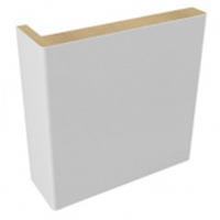 Наличник плоский телескоп Vinyl 24х70х2150 белый, РОССИЯ, код 03401010704, штрихкод 469049208590, артикул УПП00023315