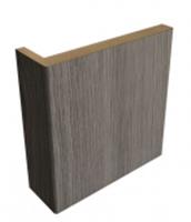 Наличник плоский телескоп Эко-шпон 10х70х2150 кедр серый, РОССИЯ, код 03401010435, штрихкод 469049209191, артикул УПП00022029 Фрегат