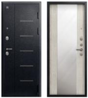 Дверь металлическая V-04 МУАР ЧЕРНЫЙ-ДУБ ПОЛЯРНЫЙ (98мм) правая 860*2050 два замка, РОССИЯ, код 03402060369, штрихкод , артикул