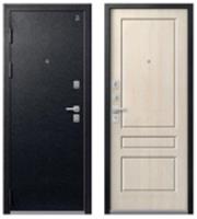 Дверь металл. С-101 МУАР ЧЕРНЫЙ-ДУБ СЕДОЙ (102мм) левая 960*2050 два замка, РОССИЯ, код 03402060394, штрихкод , артикул