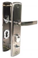 Ручка дверная комплект тип-2 сатин (УНИВЕСАЛЬНАЯ), КИТАЙ, код 03402080045, штрихкод 464003377337, артикул 27291