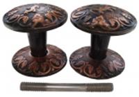 Ручка дверная РДК-101 РЕЖ бронза 008551, Россия, код 0350204341