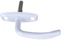 Ручка оконная Р1 полимер белый 615010, Россия, код 0350204328