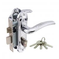 Замок врезной 50/LA02 межосевое 50 мм ключ/ключ CP (хром), Китай, код 0350206135, штрихкод 464003377827, артикул 010908