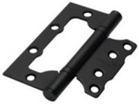 Петля без врезки Rucetti RFHN-100х75х2,5 BL черный, Китай, код 0350301426, штрихкод 467376437088, артикул 9016525