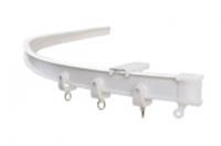 Гибкий карниз белый со стальной вставкой 350см в упак., Россия, код 03701180079, штрихкод 469044038907