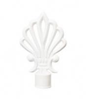 Наконечник D16 Ост Пальма, белый (уп.2шт), РОССИЯ, код 03702260024, штрихкод 468055210888 