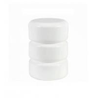 Наконечник для карниза круглого D20 Ост Цилиндр-2, белый (уп.2шт), РОССИЯ, код 03702260020, штрихкод 468055213433