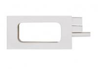 МОДЕРН Наконечник белый КВАДРО (пара) в упак., Россия, код 03702090014, штрихкод 469044038981 