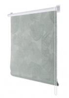 Ролет штора Блэкаут Флора Темно-серый 80*160, РОССИЯ, код 03704220263, штрихкод 469044039123, артикул