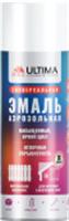 Эмаль аэрозольная универсальная ULTIMA, БЕЛЫЙ МАТОВЫЙ RAL 9003, 520 мл (1 уп - 12 шт.), Китай, код 04101030005, штрихкод 468001560560, артикул ULT003