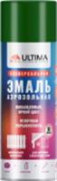 Эмаль аэрозольная универсальная ULTIMA, ЛИСТВЕННО-ЗЕЛЕНЫЙ RAL 6002, 520 мл (1 уп - 12 шт.), Китай, код 04101030020, штрихкод 468001560582, артикул ULT015
