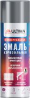 Эмаль аэрозольная универсальная ULTIMA, СЕРЫЙ RAL 7040, 520 мл (1 уп - 12 шт.), Китай, код 04101030024, штрихкод 468001560566, артикул ULT010
