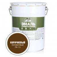 Эмаль универсальная алкидная полуматовая ЭКСПЕРТ Коричневая (5кг), Россия, код 04101090074, штрихкод 469036405329, артикул 33907