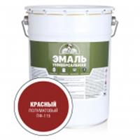 Эмаль универсальная алкидная полуматовая ЭКСПЕРТ Красная (5кг), Россия, код 04101090075, штрихкод 469036405330, артикул 33908