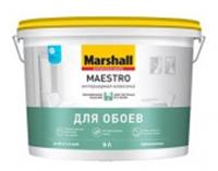 Краска для стен и потолков Maestro Интерьерная классика (белая) BW 9 л глубокоматовая в/д, Россия, код 0410201045, штрихкод 460702656427, артикул 5248793