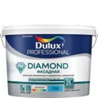 Краска Dulux Professional Diamond Фасадная Гладкая мат BW 1л, РОССИЯ, код 0410216189, штрихкод 460702656529, артикул 5255345