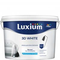 Краска Luxium 3D White мт BW 9л, Россия, код 0410216195, штрихкод 464029429031, артикул 50034498