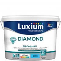 Краска Luxium Prof Diamond Фасад Глад мт BW 9л, РОССИЯ, код 0410216201, штрихкод 464029429133, артикул 50034547