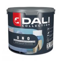 Краска для стен и потолков Dali Collection UNO 2,5 л. База А, Россия, код 04102220024, штрихкод 466000965157, артикул 65157