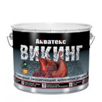 Гибридный лессирующий антисептик для дерева Акватекс ВИКИНГ (новый дизайн) 9 л (тик), Россия, код 0410316362, штрихкод 466000965097, артикул 65097