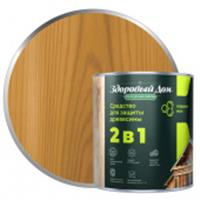 Деревозащитное средство Здоровый Дом 2в1 Дуб 0,8л Л-С, Россия, код 04103170025, штрихкод 460329204405, артикул 9592379