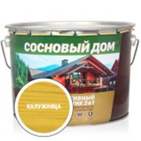 Декоративно-защитный состав для древесины ПРОФСТАНДАРТ СОСНОВЫЙ ДОМ калужница (9л), Россия, код 0410321015, штрихкод 460715725424, артикул 29537