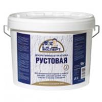 Штукатурка рустовая Эксперт 2мм -20С (18кг), Россия, код 0410701005, штрихкод 460715725779, артикул 21047