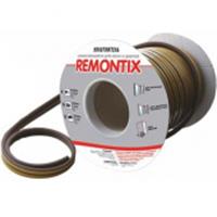 Уплотнитель самоклеящийся КОРИЧНЕВЫЙ (двойной) D100, 9х7,4 мм, Китай, код 0420203008, штрихкод 461002911271, артикул 1AX