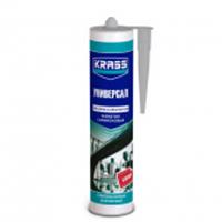 Герметик силиконовый KRASS универсальный Бежевый 300мл ЛС, Россия, код 0420306082, штрихкод 460329204355, артикул 9591843
