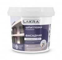 Шпатлевка акриловая фасадная атмосферостойкая Лакра 1,5 кг, Россия, код 0430713114, штрихкод 460329204667, артикул 9593091