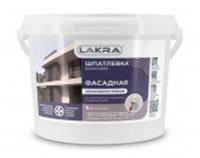 Шпатлевка акриловая фасадная атмосферостойкая Лакра 3 кг, Россия, код 0430713115, штрихкод 460329204668, артикул 9593092