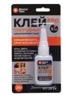 Клей цианоакрилатный секундный MasterTeks PRO 0,02 прозрачный, Китай, код 04405120006, штрихкод 461004316879, артикул 9782179