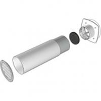 Клапан приточный КП D125 фильтр G3 ВП АПП РКН L0,5м ERA, Россия, код 0450111146, штрихкод 460509800945, артикул 12,5КП