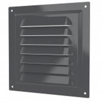 Решетка вентиляционная 150х150мм (металл) 1515МЭ Gray, Россия, код 04502020028, штрихкод 460509808373