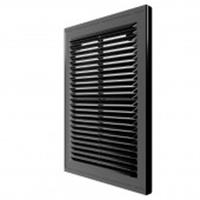 Решетка вентиляционная 183х253мм (сетка), 1825Р Black, Россия, код 04502020025, штрихкод 460509809300