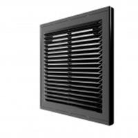 Решетка вентиляционная черная 210х210мм (сетка), 2121Р Black, Россия, код 04502020022, штрихкод 460509809302