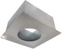 Узел потолочно-переходной D200 оц+оц (595х595х0,5), квадратный, Россия, код 0450302061, штрихкод 460715189540, артикул ППУ200