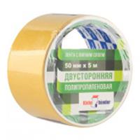 Двусторонняя лента 50мм х 5м полипропилен Klebebander/36, Россия, код 210925502, штрихкод 468005998358, артикул 2829