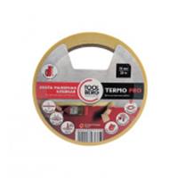 Лента малярная клейкая на крепированной бумаге TERMOPRO, 19мм х 25м, Россия, PQ, код 0490800031, штрихкод 465023031111, артикул 2010200
