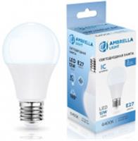 Лампа 601206 LED A60 12W IC E27 6400K 175-265V, Китай, код 05103010232, штрихкод 465030461956, артикул 601206