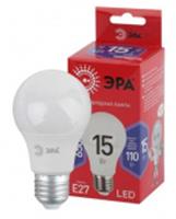 Лампа 15W Эра Red line LED A60-15W-865-E27 R 15Вт груша холодный дневной свет, Китай, код 05103010132, штрихкод 505630608776, артикул Б0046357