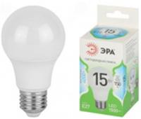 Лампа 15W ЭРА GREEN LINE LED A60-15W-840-E27 GL E27 15 Вт груша яркий белый свет, Китай, код 05103010245, штрихкод 506307992698, артикул Б0067128