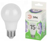 Лампа 15W ЭРА GREEN LINE LED A60-15W-865-E27 GL E27 15 Вт груша холодный свет, Китай, код 05103010246, штрихкод 506307992695, артикул Б0067098