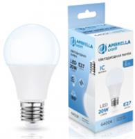 Лампа 602006 LED A60 20W IC E27 6400K 175-265V, Китай, код 05103010236, штрихкод 465030461960, артикул 602006